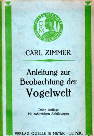 Anleitung zur Beobachtung der Vogelwelt