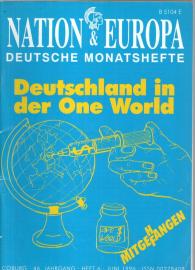 Nation & Europa Deutsche Rundschau 46. Jg. Heft 6 1996