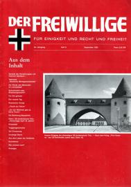 Der Freiwillige. Für Einigkeit und Recht und Freiheit 38. Jg, Heft 9 (September 1992) 