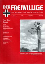 Der Freiwillige. Für Einigkeit und Recht und Freiheit 38. Jg, Heft 10 (Oktober 1992) 
