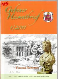 Gubener Heimatbrief 1/2011 : 260. Geburtstag von Corona Schröter 