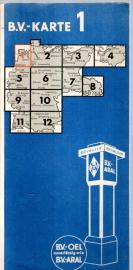 BV-Karte 1: Ausgabe II/3 Norddeutsches Flachland , ostfriesische Inseln 