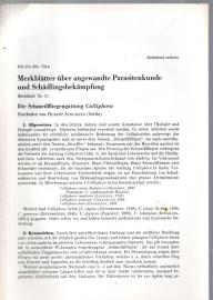 Die Schmeißfliegengattung Calliphora