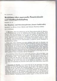 Der Menschen- und Schweinespulwurm (Ascaris lumbricoides)