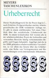 Meyers Taschenlexikon: Urheberrecht 