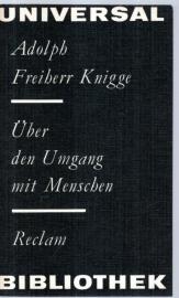 Über den Umgang mit den Menschen