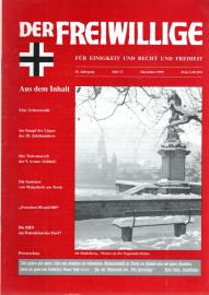 Der Freiwillige. Für Einigkeit und Recht und Freiheit 45. Jg, Heft 12 (Dez. 1999)