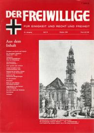 Der Freiwillige. Für Einigkeit und Recht und Freiheit 36. Jg, Heft 10 (Okt. 1990)