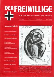Der Freiwillige. Für Einigkeit und Recht und Freiheit 44. Jg, Heft 12 (Dez. 1998)