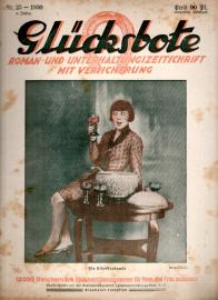 Glücksbote : Roman- u. Unterhaltungszeitschrift mit Versicherung, 5.Jahrg., Nr. 25 (1930)