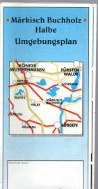 Märkisch Buchholz Halbe Umgebungsplan