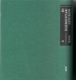 BI-Elementarlexikon in zwei Bänden. A - Land / Lane - Z