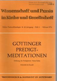 Ordnung der Predigttexte, Vierte Reihe, Estomihi bis Exaudi, Heft 2, 1976