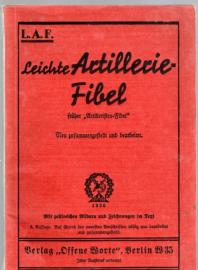 Leichte Artillerie-Fibel früher 