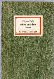 Schein und Sein. (Gedichte) 
