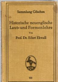 Historische neuenglische Laut- und Formenlehre