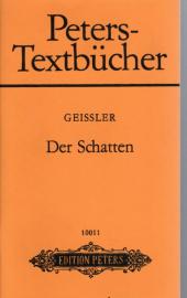 Peters-Textbücher :  Der Schatten . Phantastische Opfer in zwei Akten (vier Bildern)