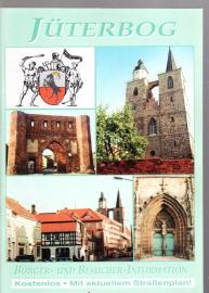 Jüterbog. Bürger- und Besucher-Information mit aktuellem Straßenplan 