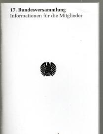 17. Bundesversammlung : Informationen für die Mitglieder