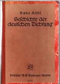 Geschichte der deutschen Dichtung