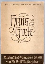 Hans und Grete : Zweitausend Vornamen erklärt... umgearbeitete und stark vermehrte Aufl. besorgt von K. Linnartz