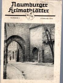 Naumburger Heimatblätter Nr. 5 (1955)