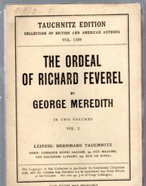 The Ordeal of Richard Feverel: A History of Father and Son