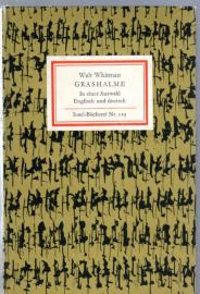 Grashalme : Eine Auswahl - Englisch und Deutsch
