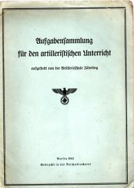 Aufgabensammlung für den artilleristischen Unterricht 