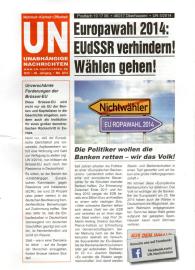 UN Unabhängige Nachrichten - Wahrheit - Klarheit - Offenheit. 46. Jhg 2014, Mai