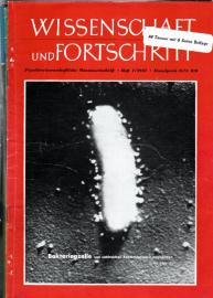 Wissenschaft und Fortschritt : Populärwissenschaftliche Monatsschrift 7.Jg. 1957 (ohne Heft 8)