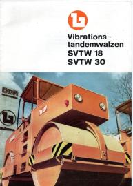 Vibrationstandemwalzen SVTW 18 / SVTW 30