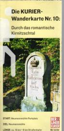 Die KURIER-Wanderkarte Nr. 10: Durch das romantische Kirnitzschtal 