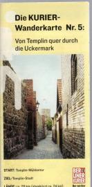 Die KURIER-Wanderkarte Nr. 5: Von Templin quer durch die Uckermark
