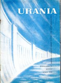 URANIA Monatsschrift über Natur und Gesellschaft Jg. 21, Heft 4, April 1958