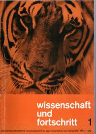 wissenschaft und fortschritt populärwissenschaftliche monatsschrift für naturwissenschaft und mathematik 14.Jg. Nr. 1(1964)