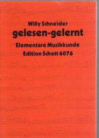 gelesen-gelernt Elementare Musikkunde 