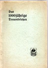 Treuenbrietzens 1000jährige Deutsch-Christliche Kultur : Ein Vortr. im Jubiläumsjahr d. Havellandes gehalten am 15.1.1928