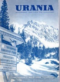URANIA Monatsschrift über Natur und Gesellschaft Jg. 24, Heft 1, Januar 1961
