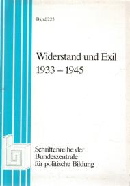 Widerstand und Exil, 1933-1945