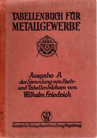 Tabellenbuch für Metallgewerbe Ausgabe A