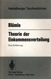 Theorie der Einkommensverteilung: Eine Einführung Theorie der Einkommensverteilung: Eine Einführung