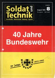 Soldat und Technik Zeitschrift für Wehrtechnik, Rüstung und Logistik. 38. Jhg., Heft 8 August 1995