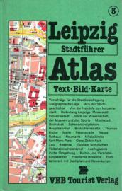 Leipzig Stadtführer Atlas Text-Bild-Karte
