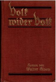 Volk wider Volk . Roman