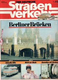 Der Deutsche Straßenverkehr (Jahrgang 1987)