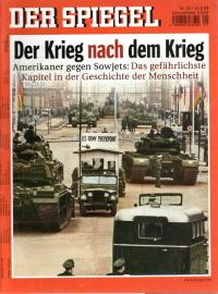 Der Spiegel Nr. 25 / 16.6.08: Der Krieg nach dem Krieg. Der Spiegel Nr. 25 / 16.6.08: Der Krieg nach dem Krieg.