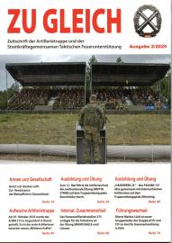 ZU GLEICH Zeitschrift der Artillerietruppe und der Streitkräftegemeinsamen Taktischen Feuerunterstützung 2/ 2025 ZU GLEICH Zeitschrift der Artillerietruppe und der Streitkräftegemeinsamen Taktischen Feuerunterstützung 2/ 2025